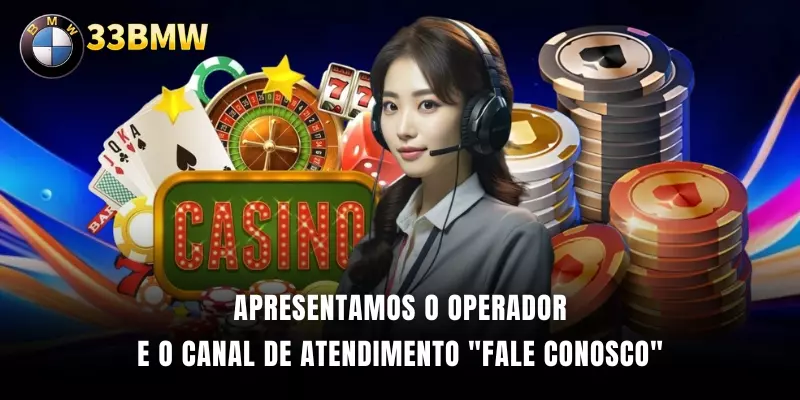 Apresentamos o operador e o canal de atendimento "Fale Conosco"