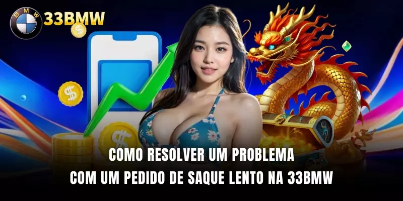 Como resolver um problema com um pedido de saque lento na 33BMW