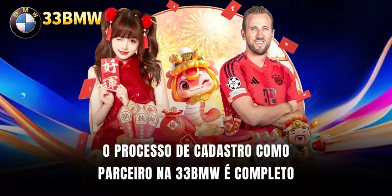 O processo de cadastro como parceiro na 33BMW é completo