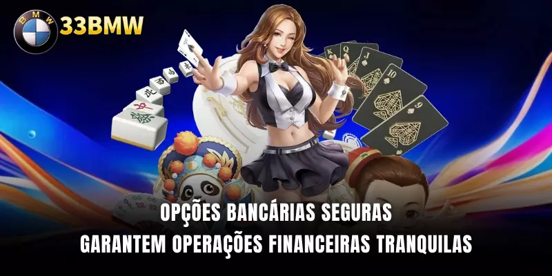 Opções bancárias seguras garantem operações financeiras tranquilas