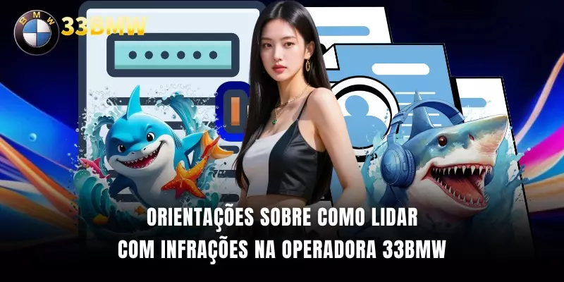 Orientações sobre como lidar com infrações na operadora 33BMW