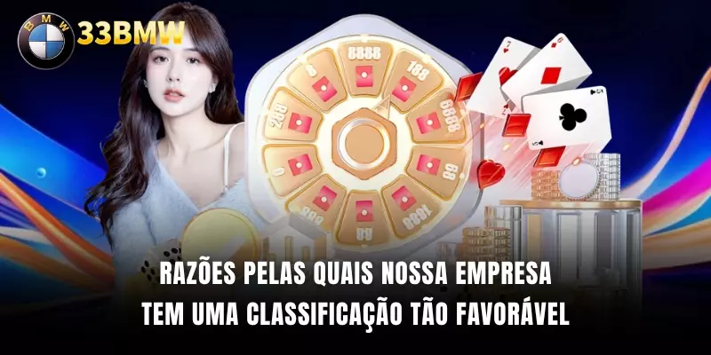 Razões pelas quais nossa empresa tem uma classificação tão favorável