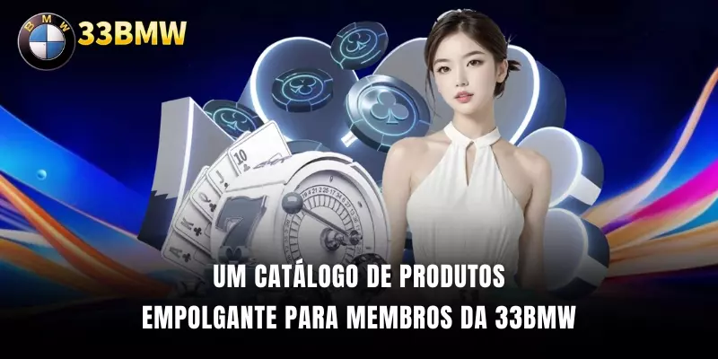 Um catálogo de produtos empolgante para membros da 33BMW
